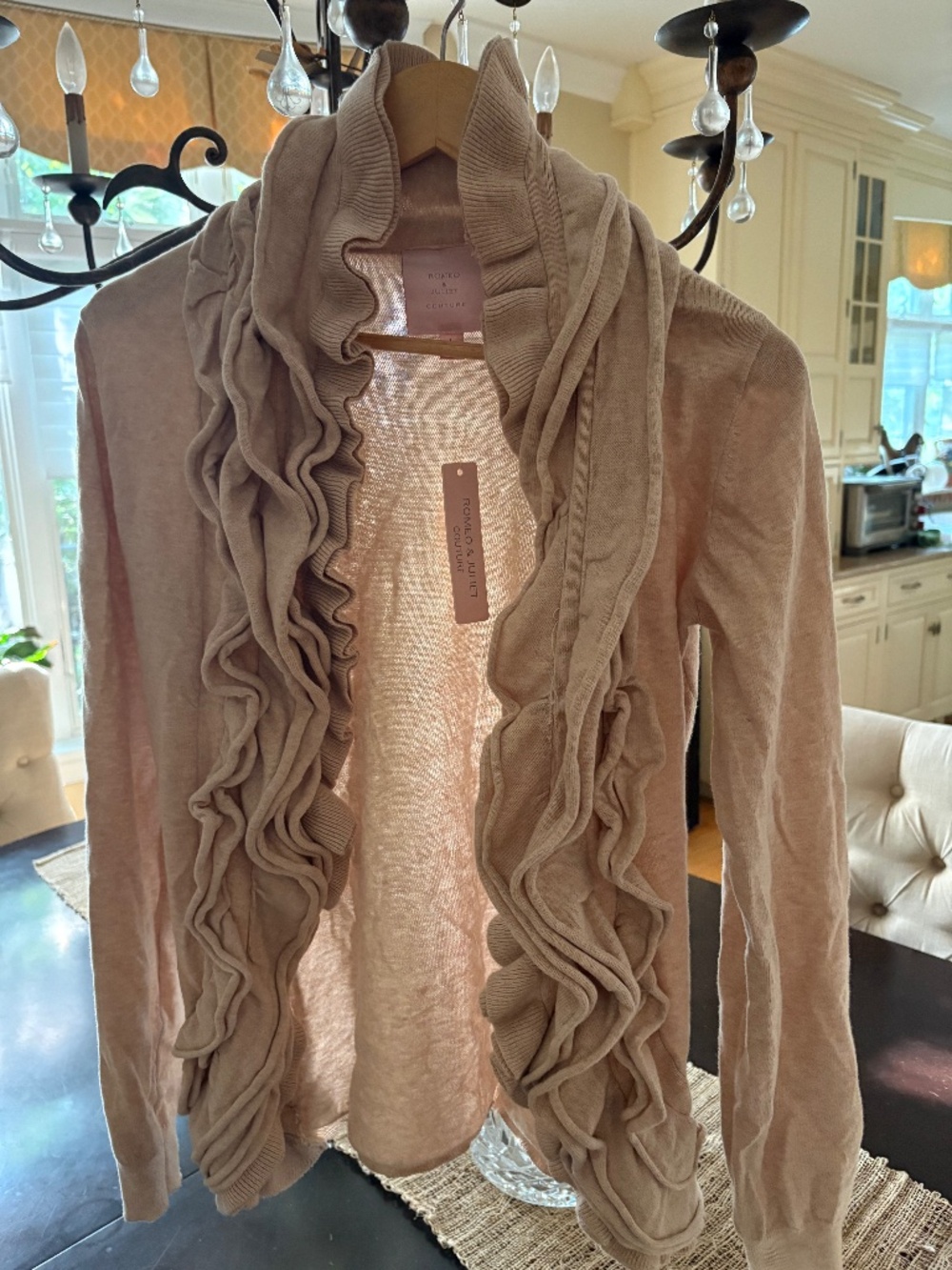 Cardigan sweater Beige by Romeo and Juliet